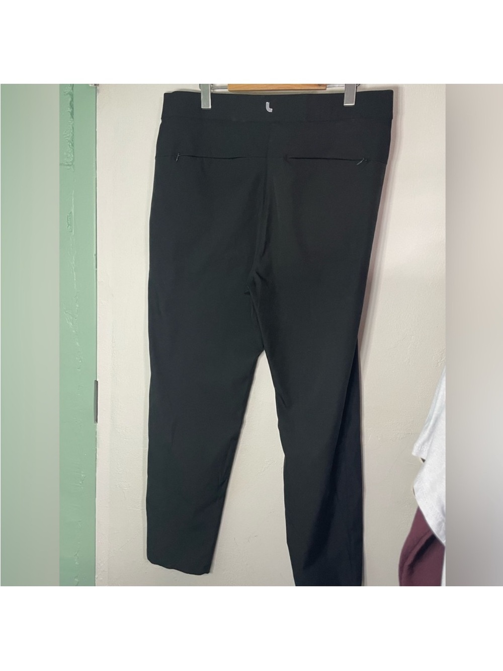 Black lolë Swishy Pants - Casual Feel Business Look